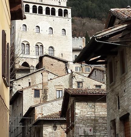 A Casa Di Cristina Apartamento Gubbio Exterior foto